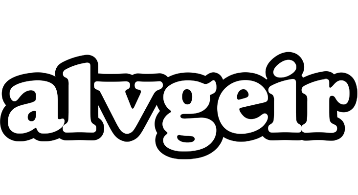 Alvgeir panda logo