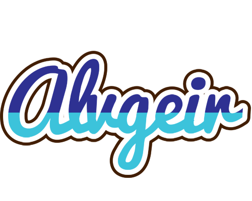 Alvgeir raining logo