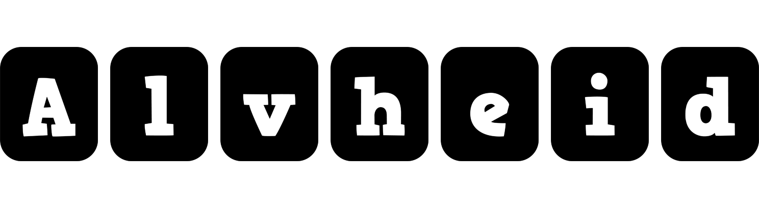 Alvheid box logo
