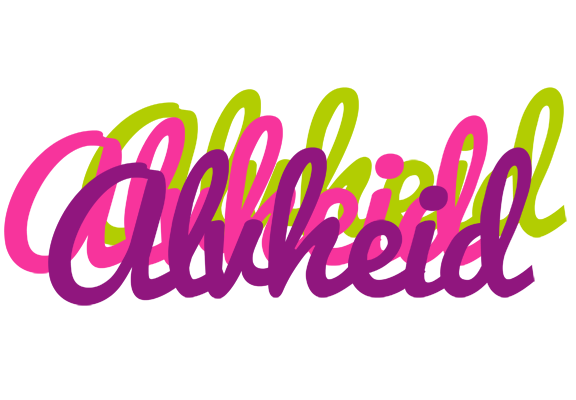 Alvheid flowers logo