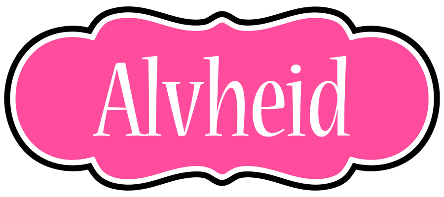 Alvheid invitation logo