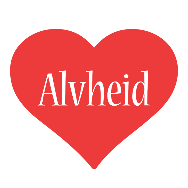 Alvheid love logo