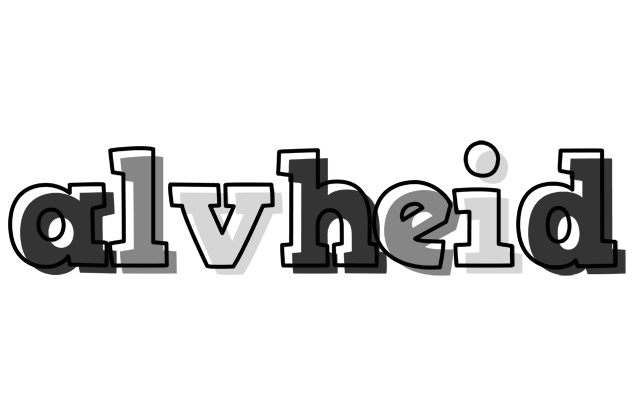 Alvheid night logo