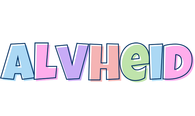 Alvheid pastel logo