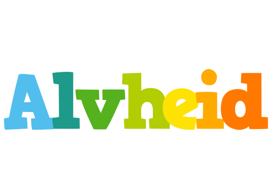 Alvheid rainbows logo