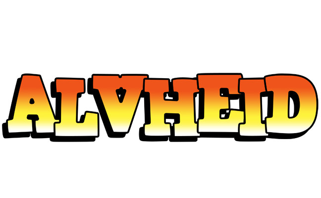 Alvheid sunset logo