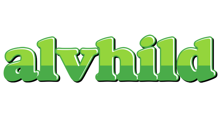 Alvhild apple logo