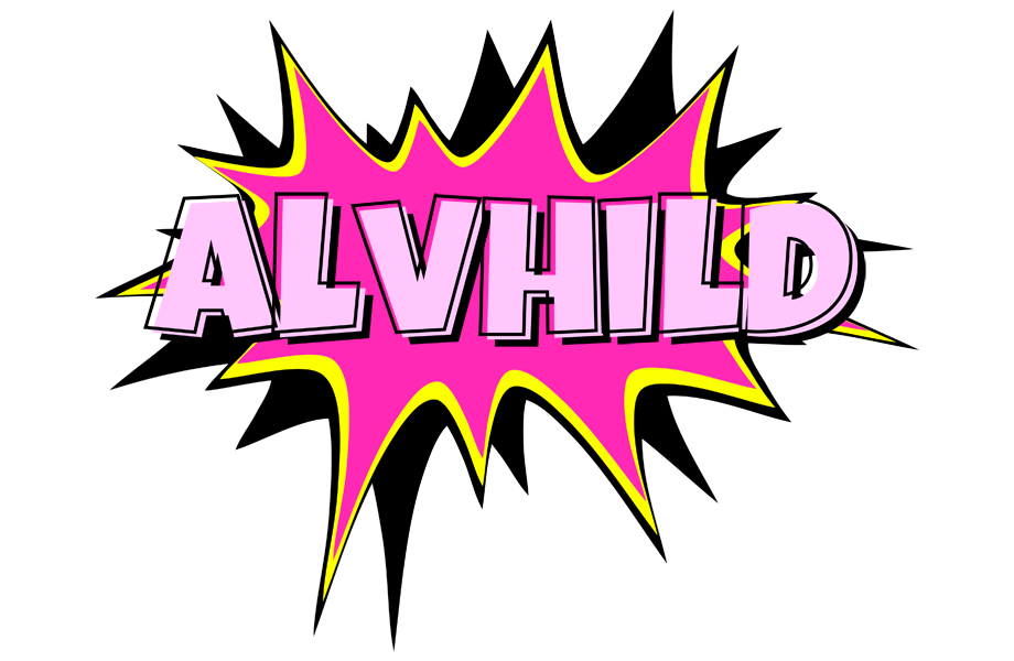 Alvhild badabing logo