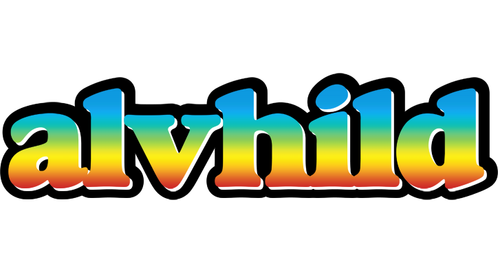 Alvhild color logo