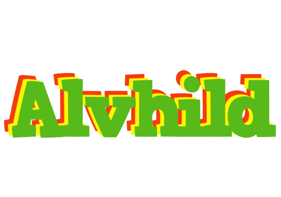 Alvhild crocodile logo