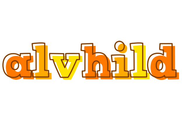 Alvhild desert logo