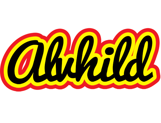 Alvhild flaming logo