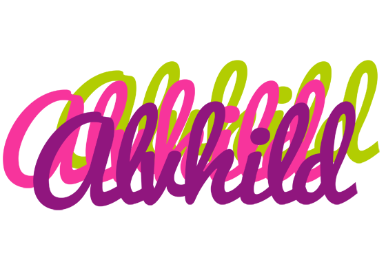 Alvhild flowers logo