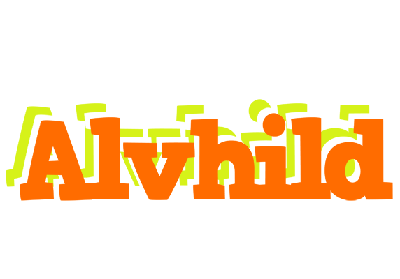 Alvhild healthy logo