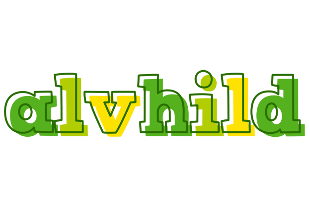 Alvhild juice logo