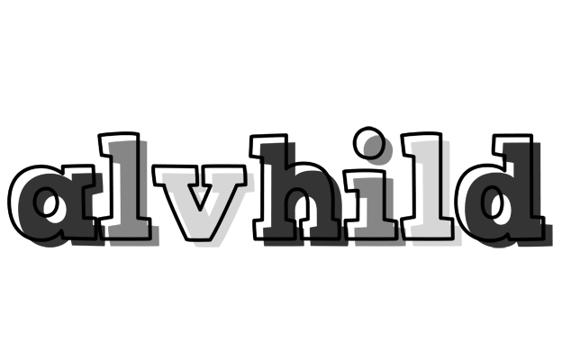 Alvhild night logo