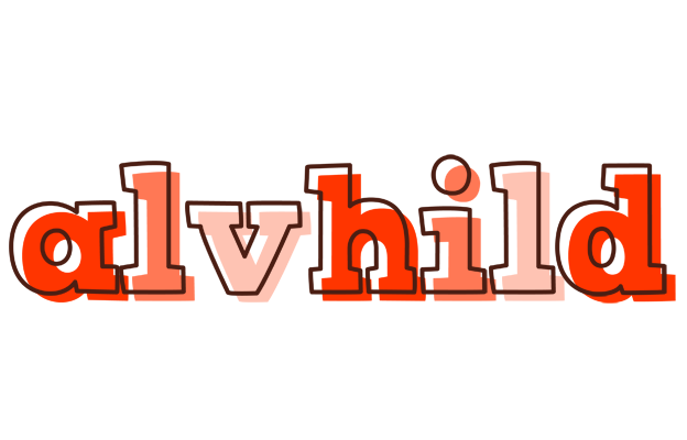 Alvhild paint logo