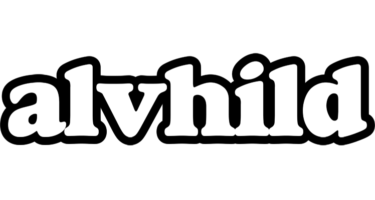 Alvhild panda logo