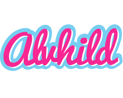 Alvhild popstar logo