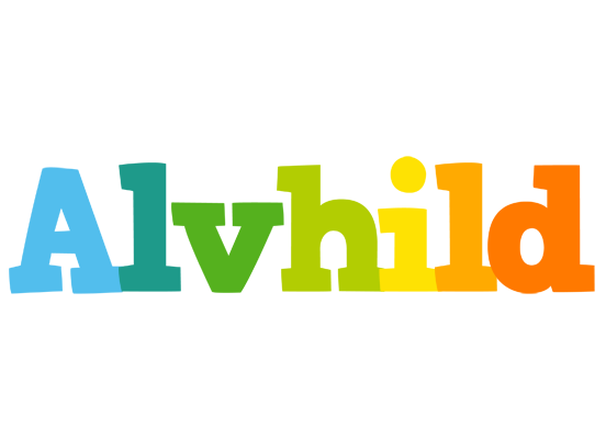 Alvhild rainbows logo