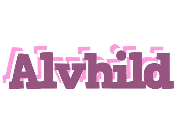 Alvhild relaxing logo