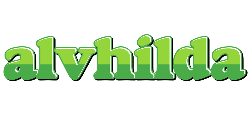 Alvhilda apple logo