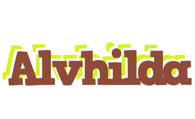 Alvhilda caffeebar logo