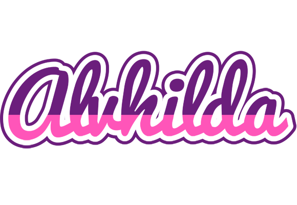 Alvhilda cheerful logo