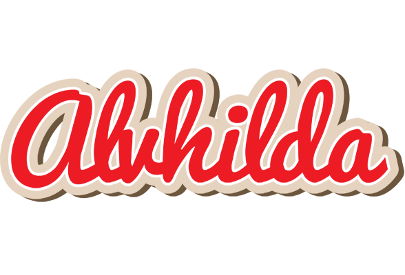 Alvhilda chocolate logo