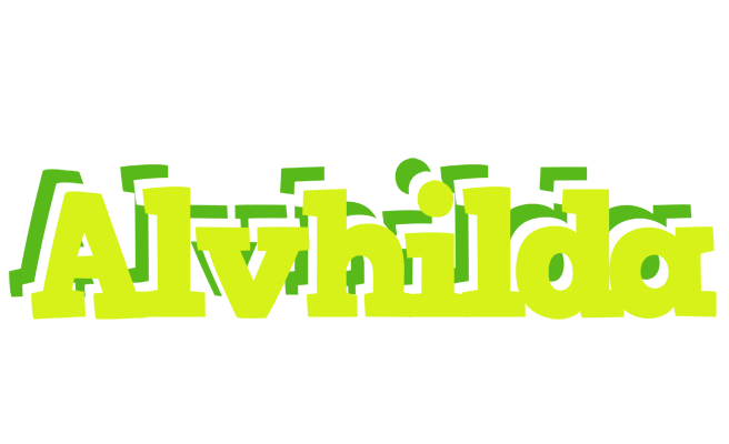 Alvhilda citrus logo