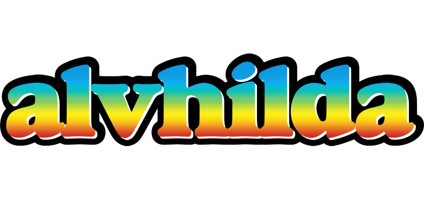 Alvhilda color logo