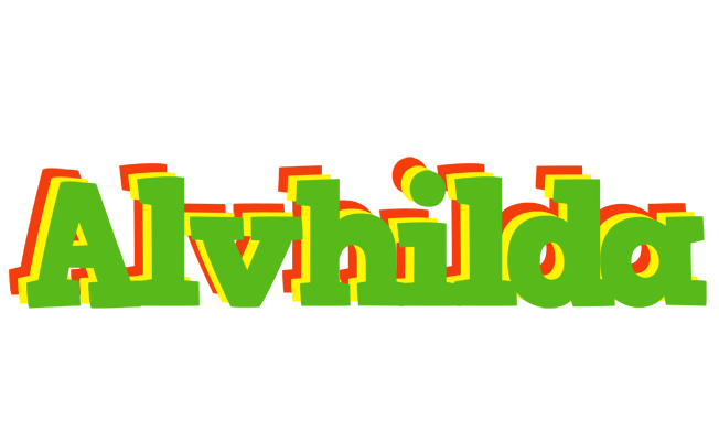 Alvhilda crocodile logo