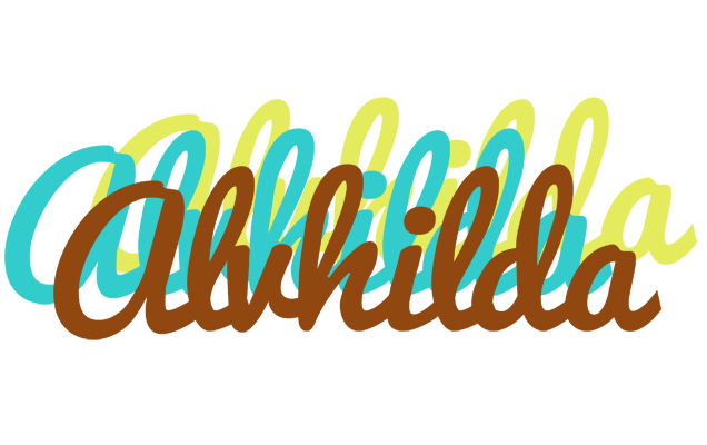 Alvhilda cupcake logo