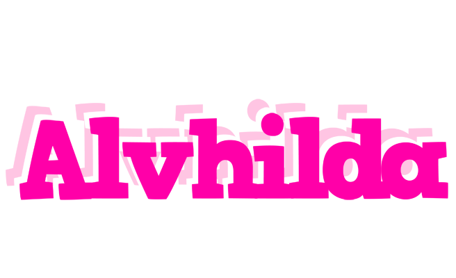 Alvhilda dancing logo