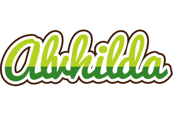 Alvhilda golfing logo