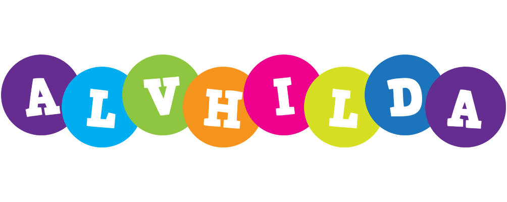 Alvhilda happy logo
