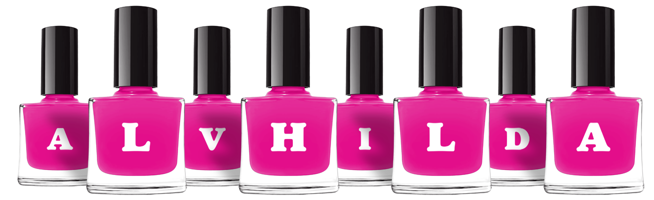 Alvhilda nails logo