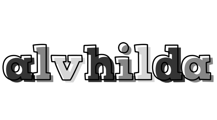 Alvhilda night logo