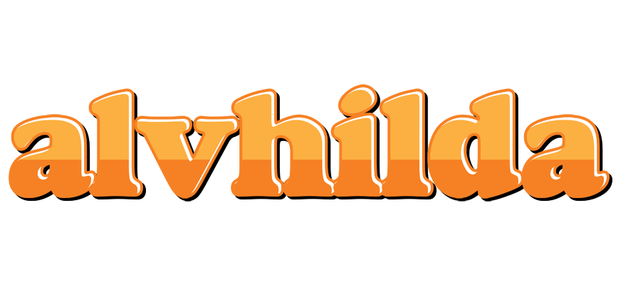 Alvhilda orange logo
