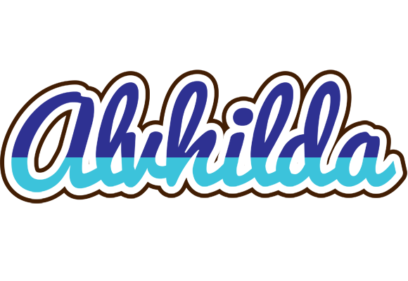 Alvhilda raining logo