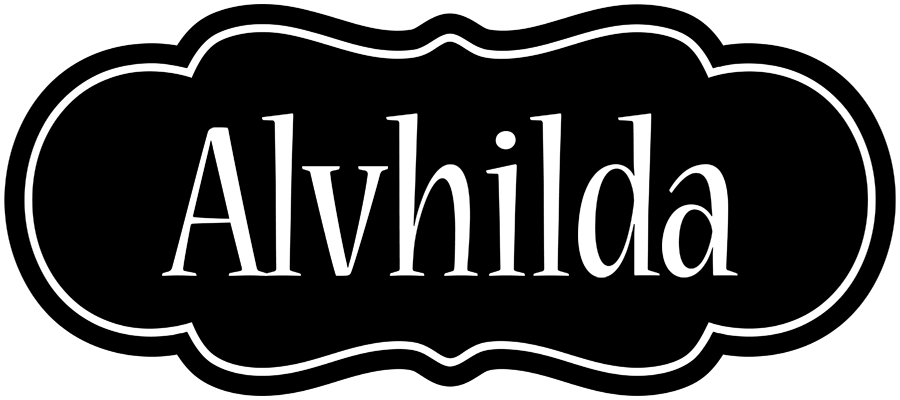 Alvhilda welcome logo