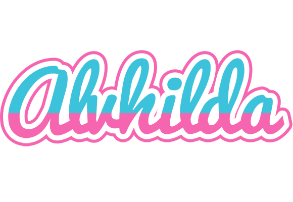 Alvhilda woman logo