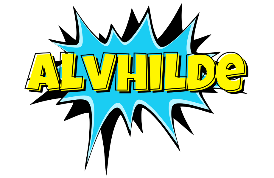 Alvhilde amazing logo