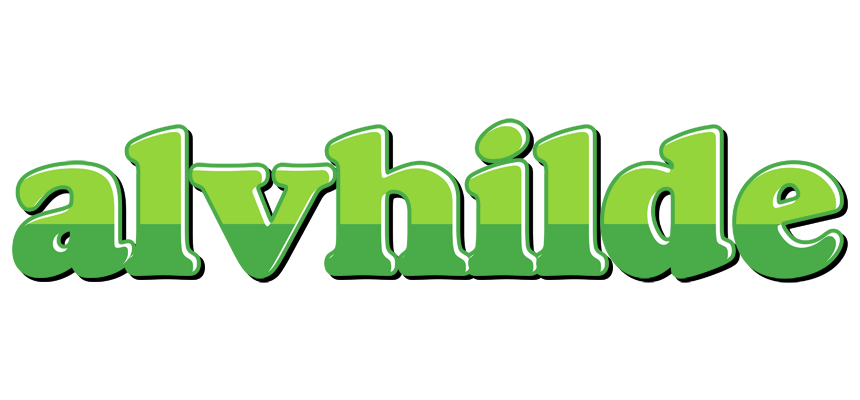 Alvhilde apple logo