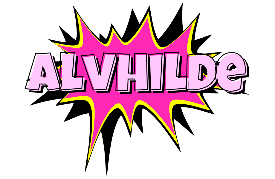 Alvhilde badabing logo