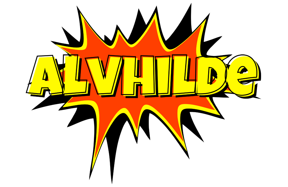 Alvhilde bazinga logo