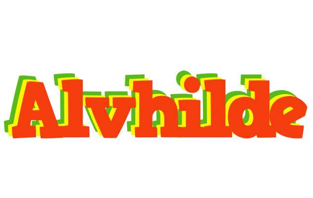 Alvhilde bbq logo