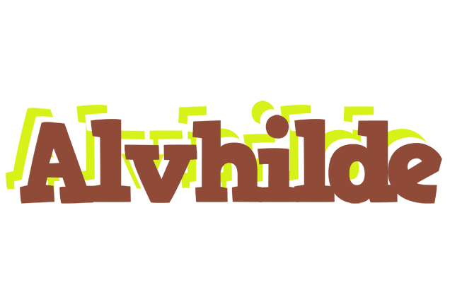 Alvhilde caffeebar logo
