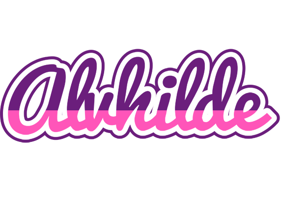 Alvhilde cheerful logo
