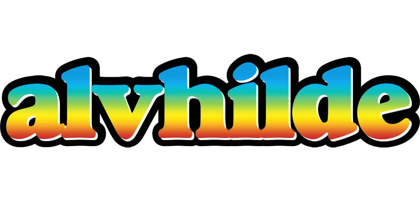 Alvhilde color logo